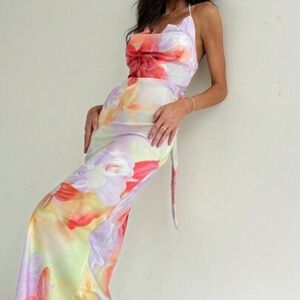 NWOT Floral Multicolor Dress